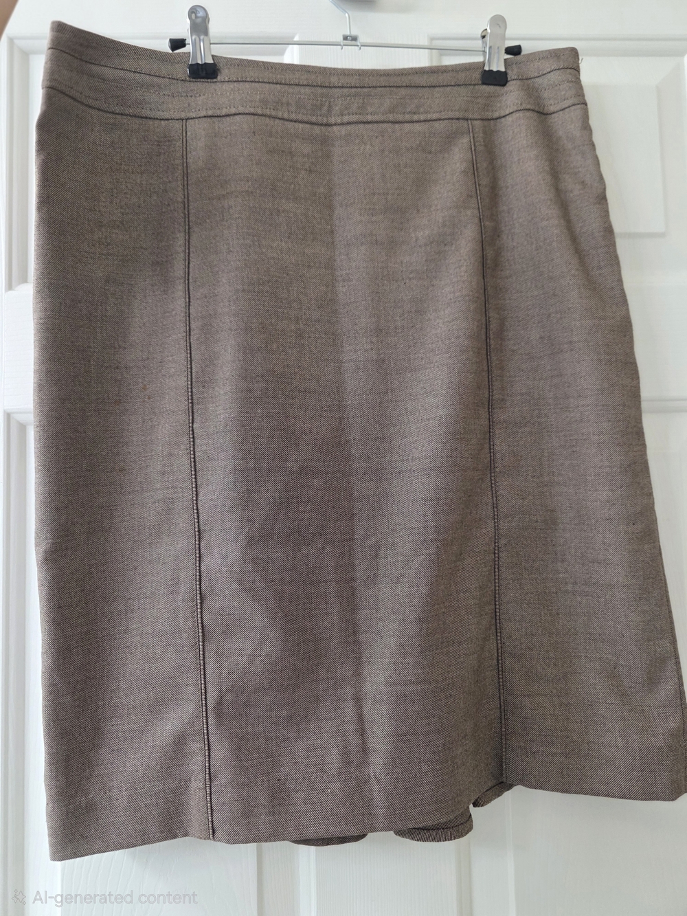 White House Black Market Brown Pencil Skirt